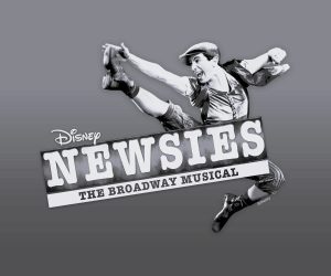 Newsies Logo B&W