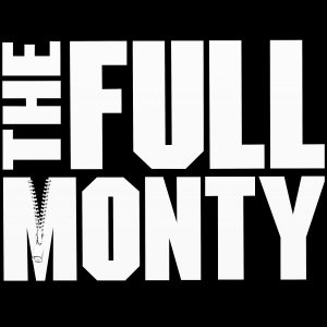 Full Monty Sq Logo B&W